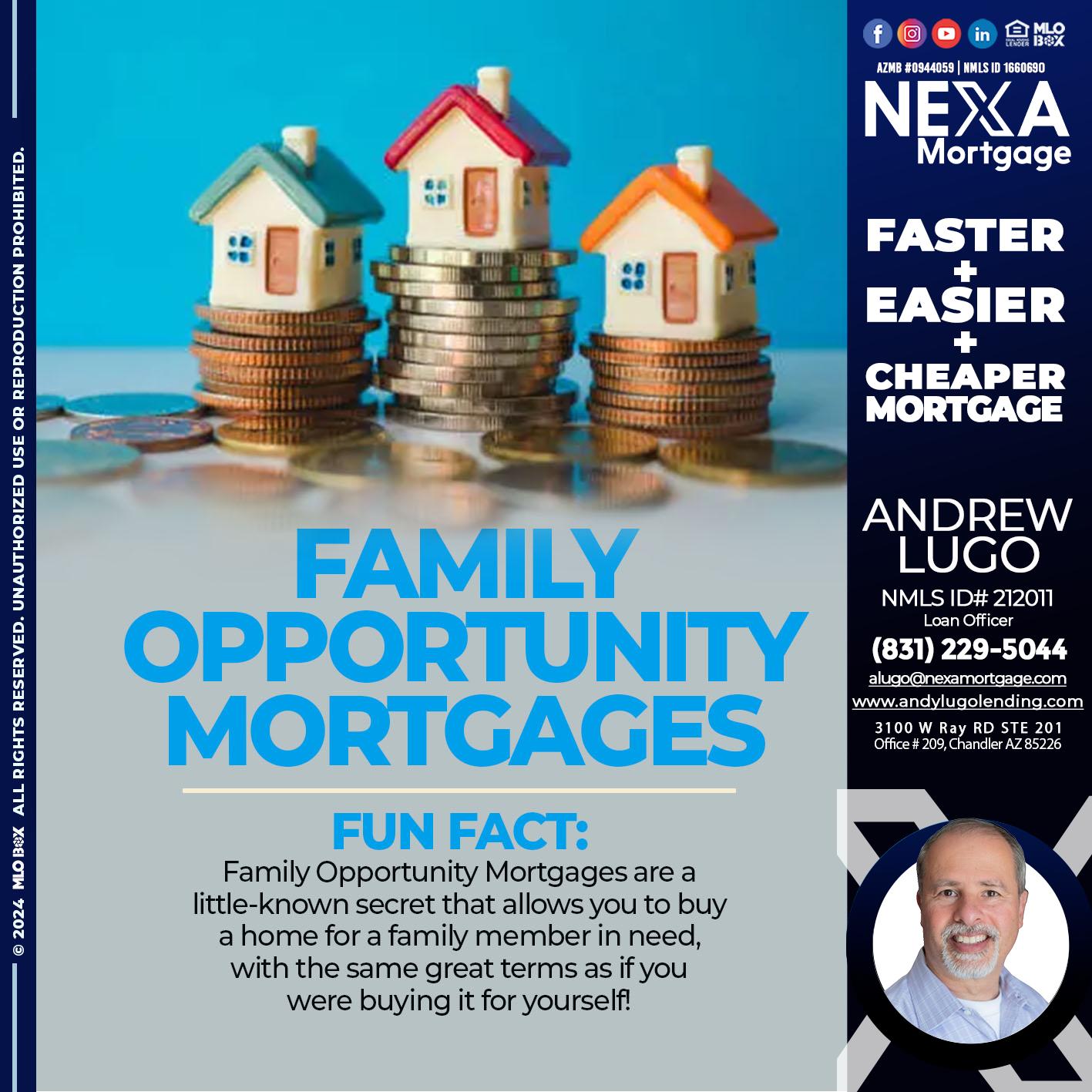 FAMILY - Andrew Lugo -Loan Officer